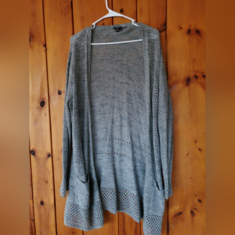Gray Torrid Knit Sweater